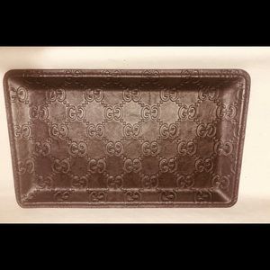 Gucci Guccisima Leather Accessory Tray